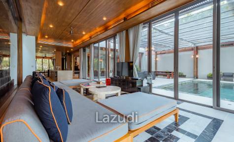 Elegant 5-Bedroom Baba Beachfront Villa with Pool and Tropical Garden | Natai Beach