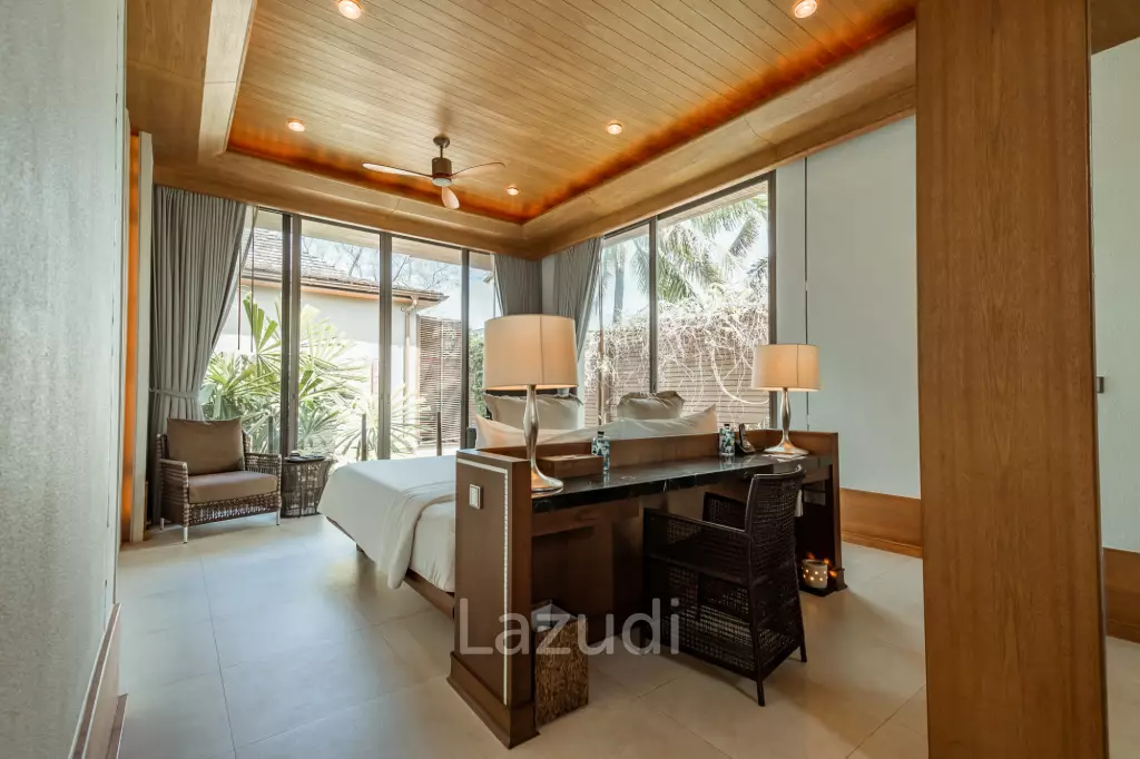 Elegant 5-Bedroom Baba Beachfront Villa with Pool and Tropical Garden | Natai Beach