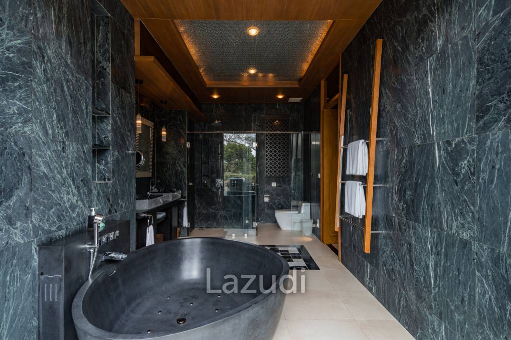 Elegant 5-Bedroom Baba Beachfront Villa with Pool and Tropical Garden | Natai Beach