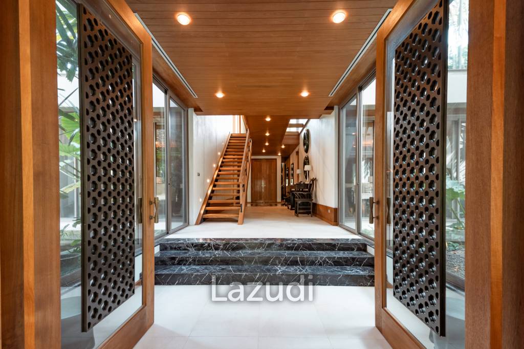 Elegant 5-Bedroom Baba Beachfront Villa with Pool and Tropical Garden | Natai Beach
