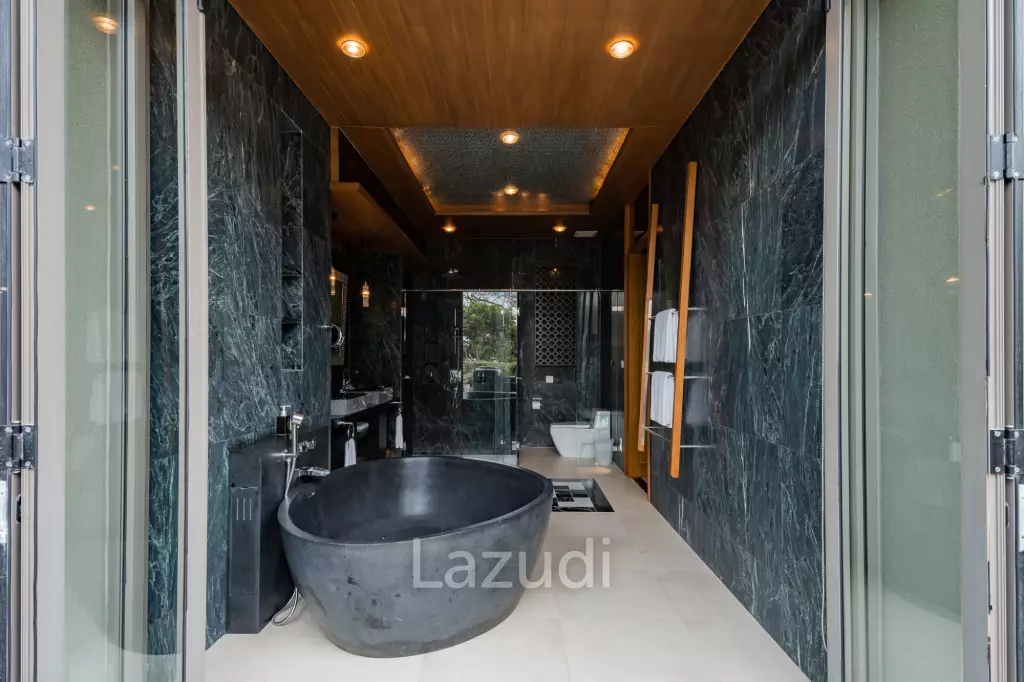 Elegant 5-Bedroom Baba Beachfront Villa with Pool and Tropical Garden | Natai Beach