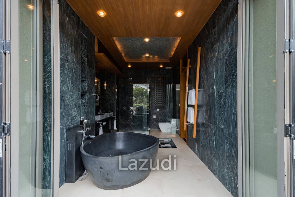 Elegant 5-Bedroom Baba Beachfront Villa with Pool and Tropical Garden | Natai Beach