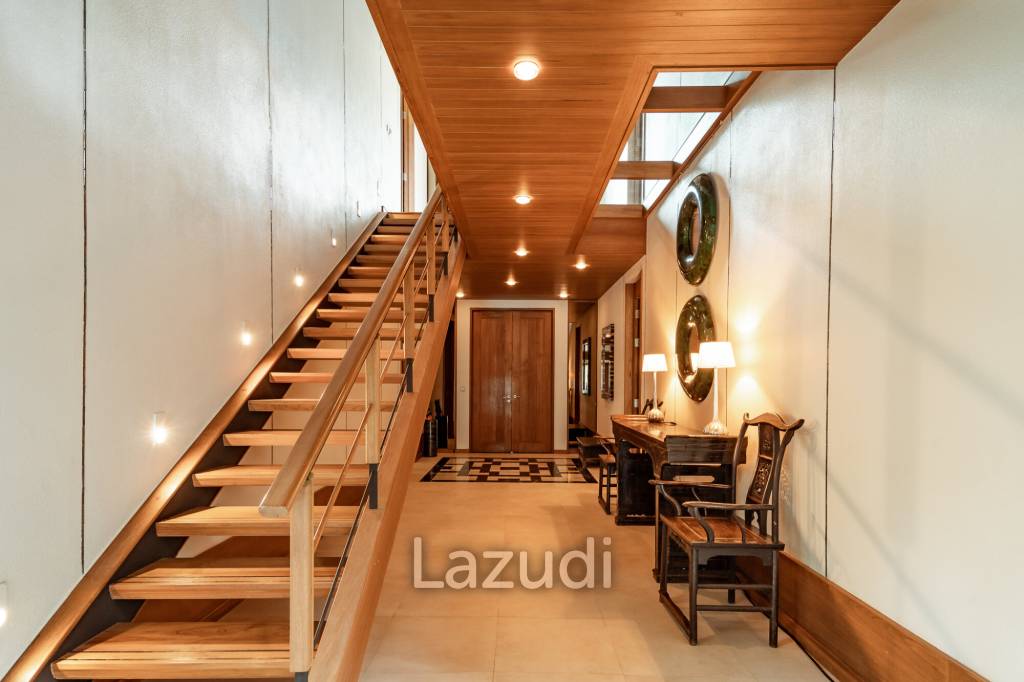 Elegant 5-Bedroom Baba Beachfront Villa with Pool and Tropical Garden | Natai Beach