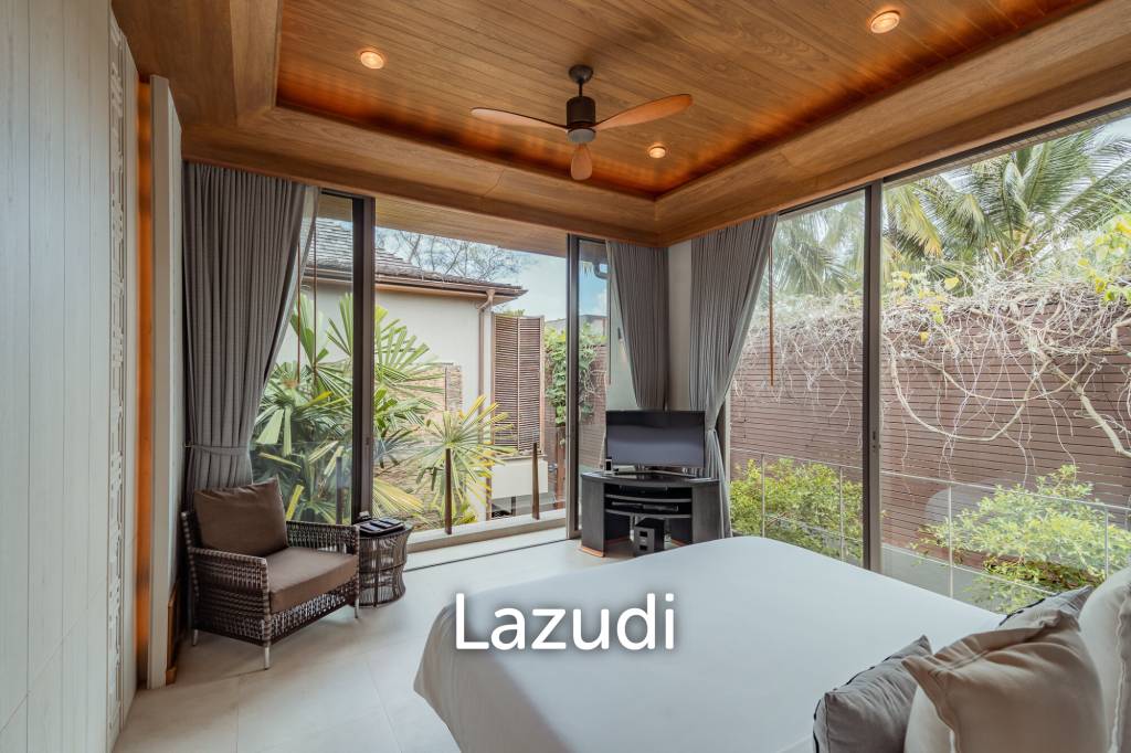 Elegant 5-Bedroom Baba Beachfront Villa with Pool and Tropical Garden | Natai Beach