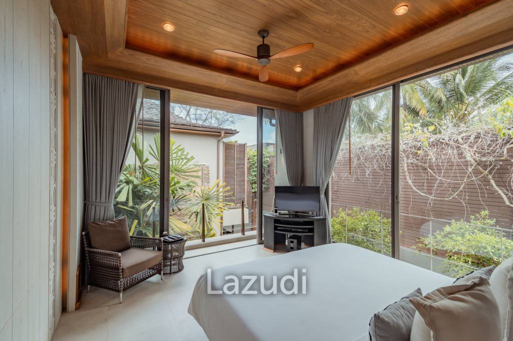 Elegant 5-Bedroom Baba Beachfront Villa with Pool and Tropical Garden | Natai Beach