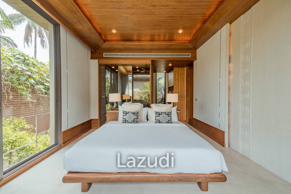Elegant 5-Bedroom Baba Beachfront Villa with Pool and Tropical Garden | Natai Beach