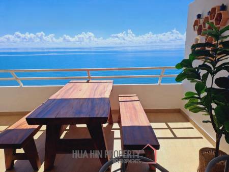 MILFORD PARADISE  HUA HIN : 2 bed beachfront condo with sea views