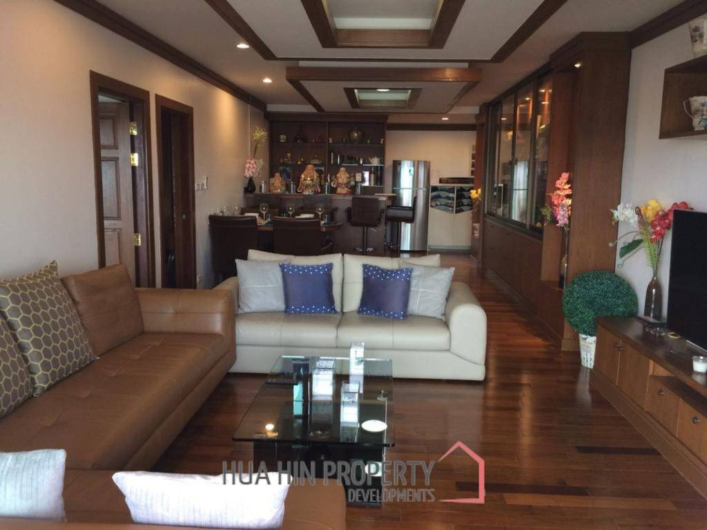 Specious 2-Bedroom Condo 115 SQM with Seaview in Baan Klang Hua Hin