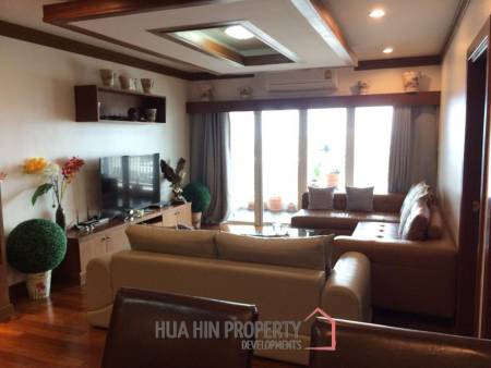 Specious 2-Bedroom Condo 115 SQM with Seaview in Baan Klang Hua Hin