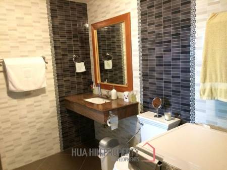 Specious 2-Bedroom Condo 115 SQM with Seaview in Baan Klang Hua Hin