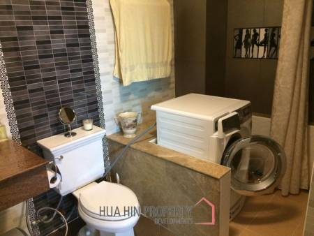 Specious 2-Bedroom Condo 115 SQM with Seaview in Baan Klang Hua Hin