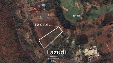 ขายที่ดินติดสนามกอล์ฟ Palm Hills ขนาด 1ไร่ 2งาน