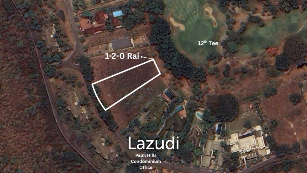 ขายที่ดิน1ไร่ 2 งานในโครงการ Palm Hills Golf Club and Residence