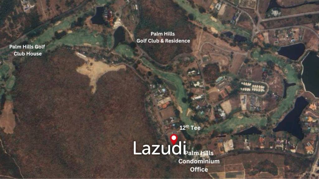 ที่ดิน 1 ไร่ 2 งาน ทำเลเยี่ยมติดสนามกอล์ม Palm Hills วิวเขา