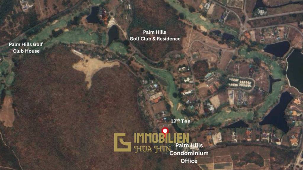 ที่ดิน 1 ไร่ 2 งาน ทำเลเยี่ยมติดสนามกอล์ม Palm Hills วิวเขา