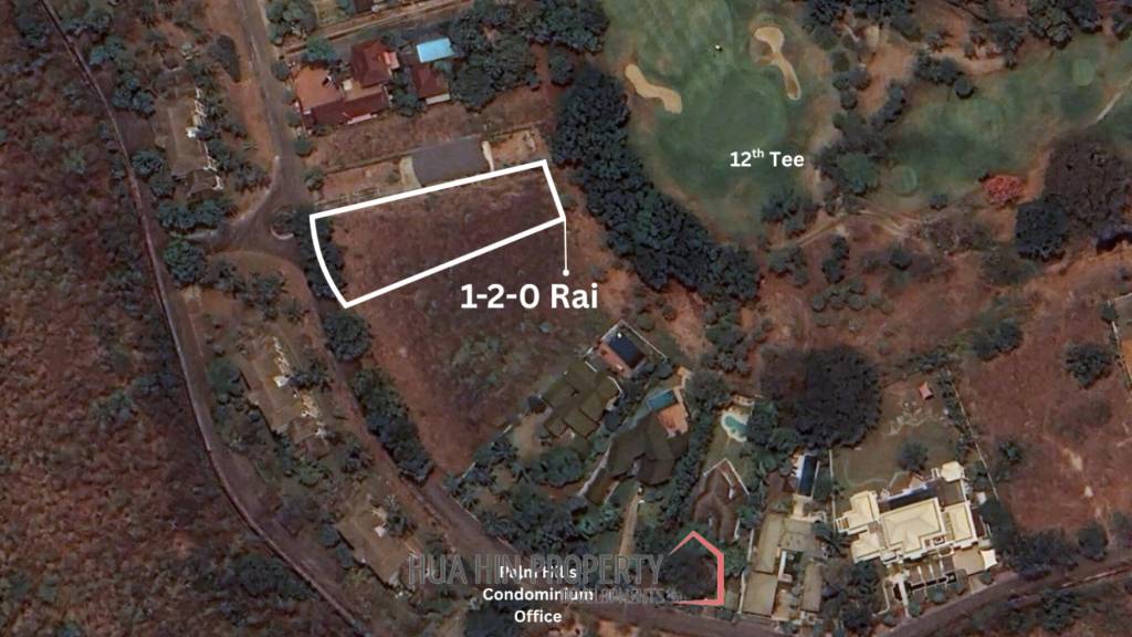 Exclusive Land Plot 1-2-0 Rai in Palm Hills Golf Club and Residence