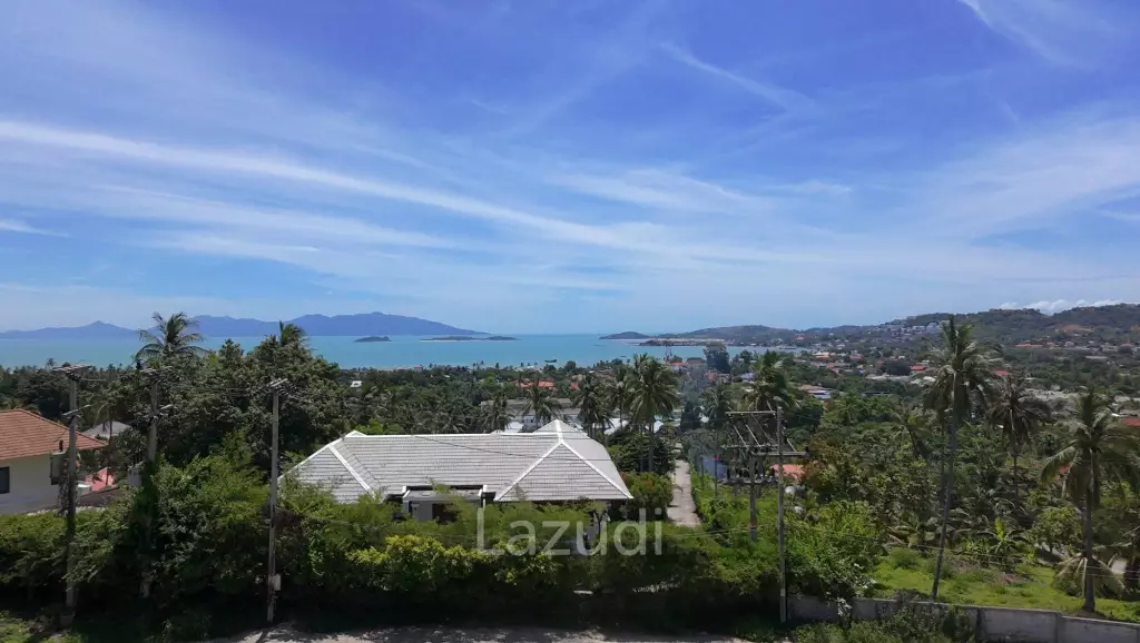 Sea View Land for Sale – Bang Rak, Koh Samui
