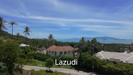 Sea View Land for Sale – Bang Rak, Koh Samui