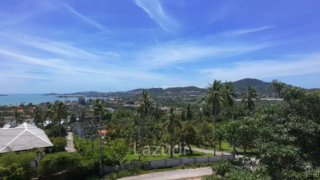 Sea View Land for Sale – Bang Rak, Koh Samui