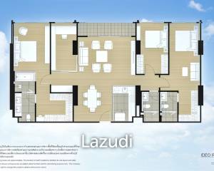 3 Bed 3 Bath 110 SQ.M. Ideo Sukhumvit – Rama 4
