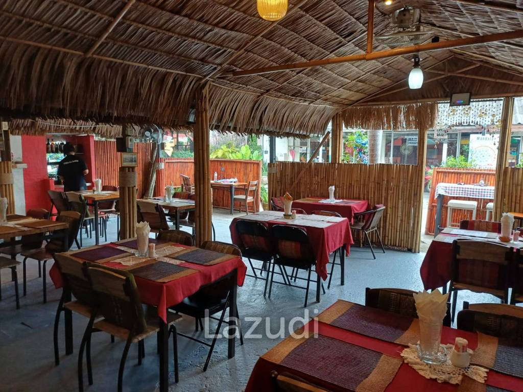 Established Italian Restaurant for Sale with cheap rental coast  – Maenam, Koh Samui