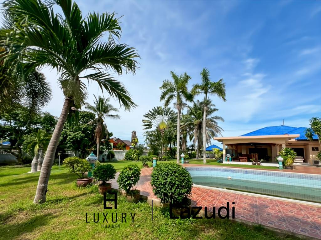 Spacious 4-Bedroom Villa with Pool and Garden on 1,980 SQM Plot