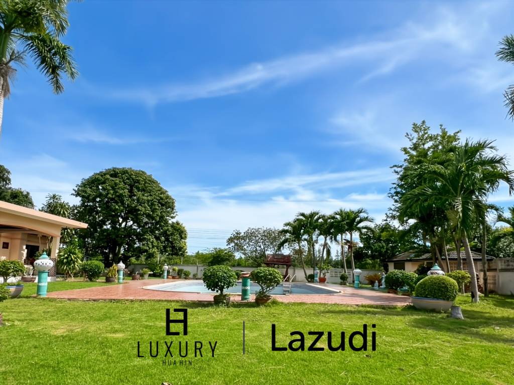 Spacious 4-Bedroom Villa with Pool and Garden on 1,980 SQM Plot