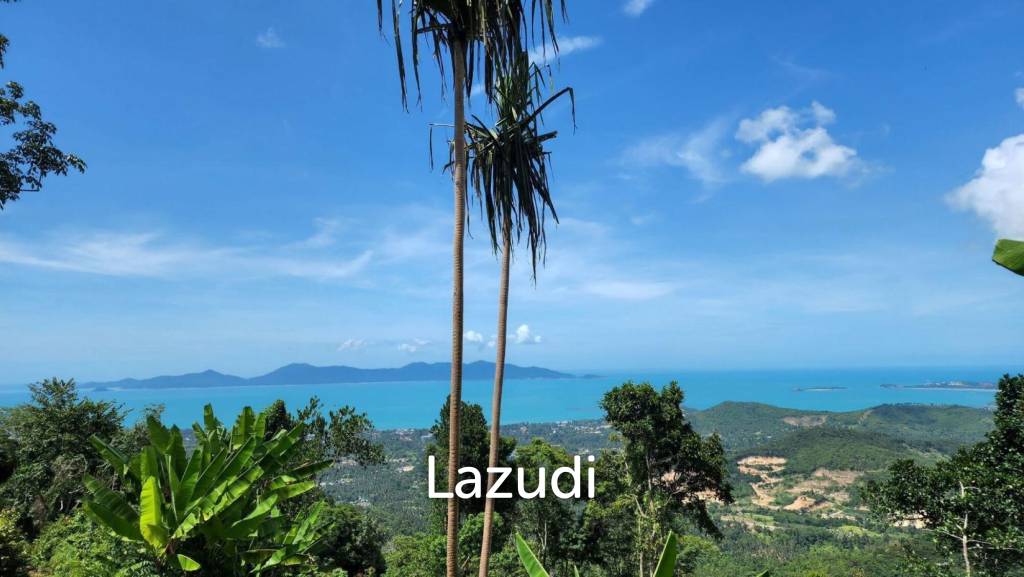 Sea View Land Development – 23 Plots of 800 sqm in Maenam Soi 5, Koh Samui