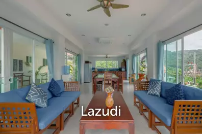 5-Bedroom Pool Villa with Panoramic Ocean Views Over Kamala Bay