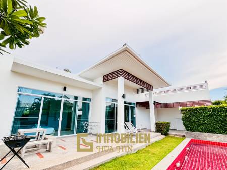 วิลล่า 3 ห้องนอนพร้อมสระว่ายน้ำส่วนตัว ในโครงการศิวนา การ์เด้น หัวหิน