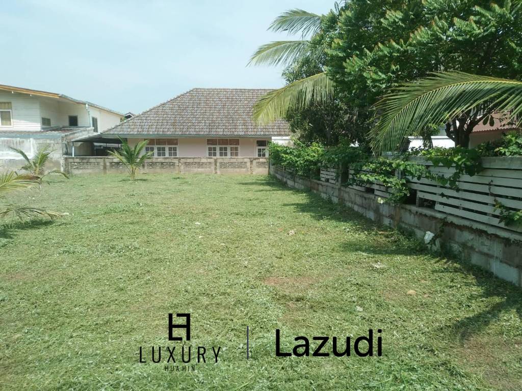 Prime Freehold Land 144 SQWA in Soi Hua Hin 33 Near Beach