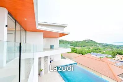 Modern 4‑Bedroom Villa in Bophut – Near Fisherman's Village