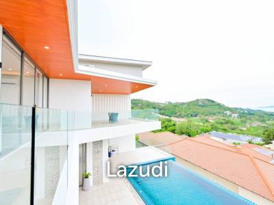 Modern 4‑Bedroom Villa in Bophut – Near Fisherman's Village