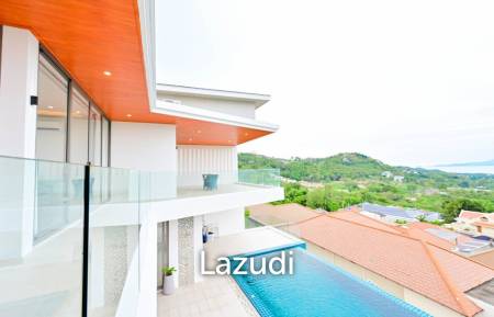 Modern 4‑Bedroom Villa in Bophut – Near Fisherman's Village