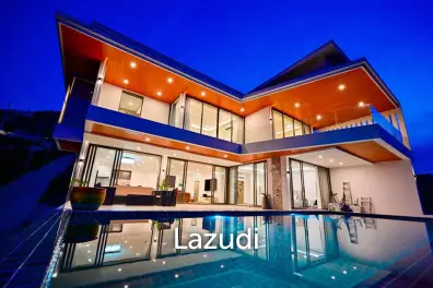 Modern 4‑Bedroom Villa in Bophut – Near Fisherman's Village