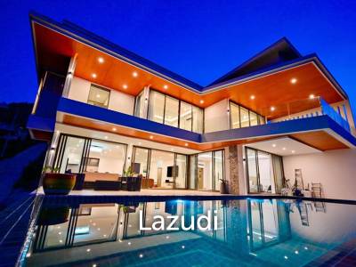 Modern 4‑Bedroom Villa in Bophut – Near Fisherman's Village