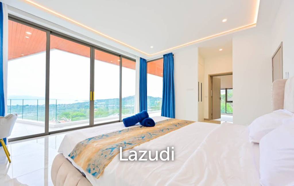 Modern 4‑Bedroom Villa in Bophut – Near Fisherman's Village