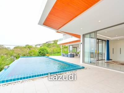 Modern 4‑Bedroom Villa in Bophut – Near Fisherman's Village