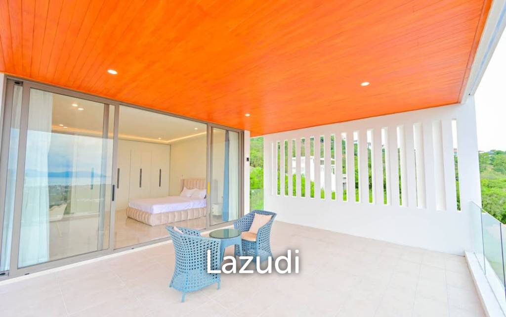 Modern 4‑Bedroom Villa in Bophut – Near Fisherman's Village