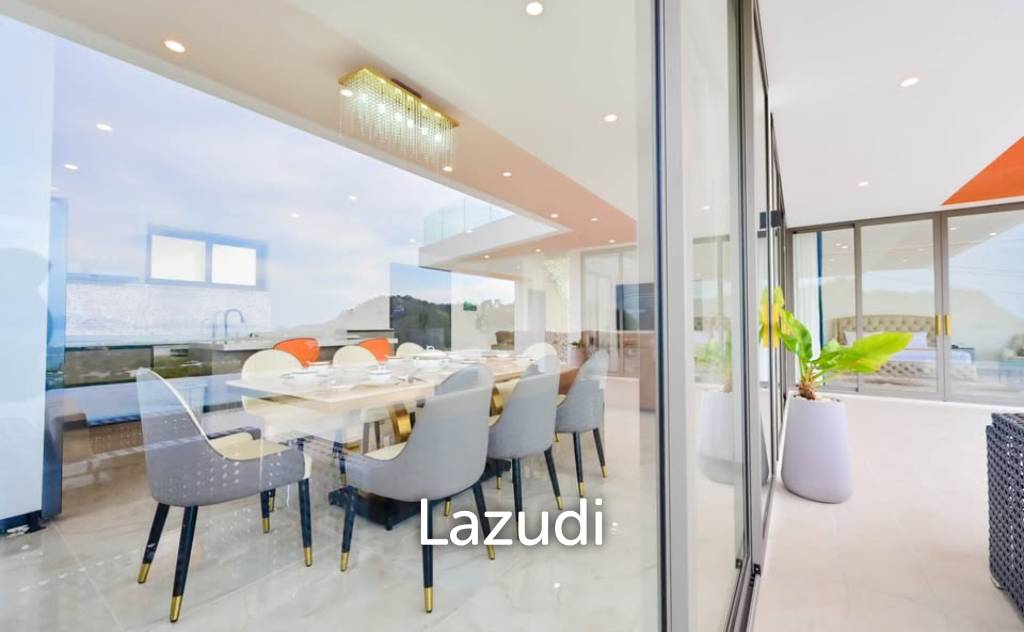 Modern 4‑Bedroom Villa in Bophut – Near Fisherman's Village