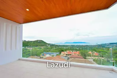Modern 4‑Bedroom Villa in Bophut – Near Fisherman's Village