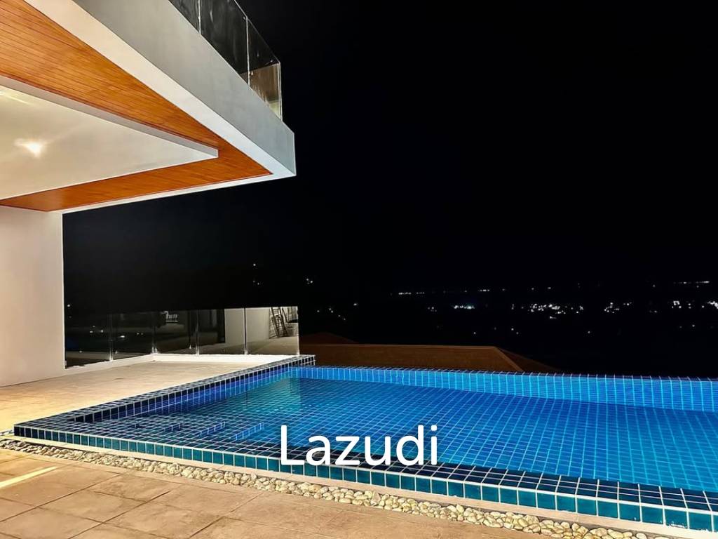 Modern 4‑Bedroom Villa in Bophut – Near Fisherman's Village