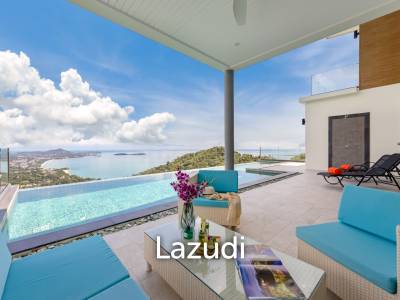 Stunning 4-Bedroom Sea View Villa in Chaweng Noi
