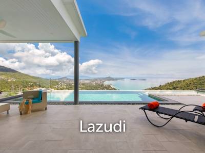 Stunning 4-Bedroom Sea View Villa in Chaweng Noi
