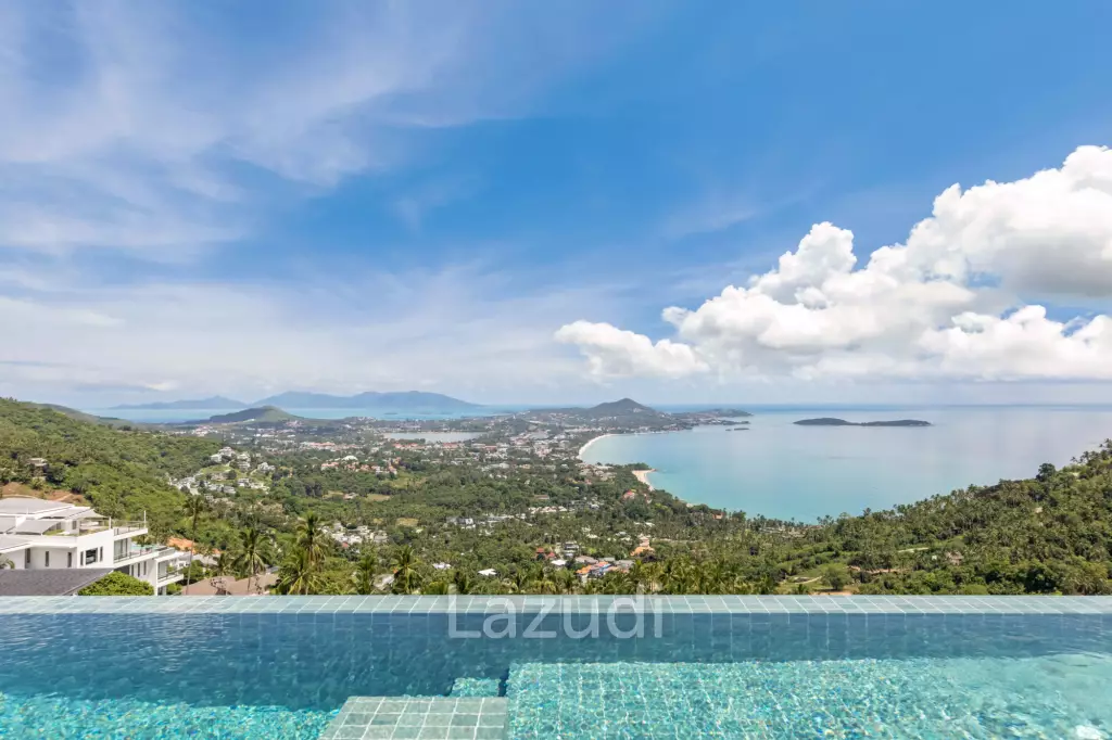 Stunning 4-Bedroom Sea View Villa in Chaweng Noi