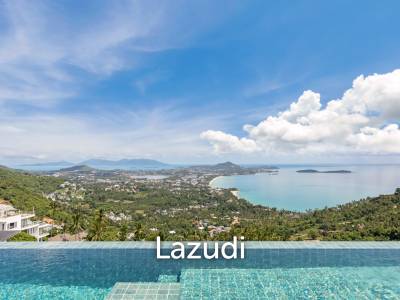 Stunning 4-Bedroom Sea View Villa in Chaweng Noi
