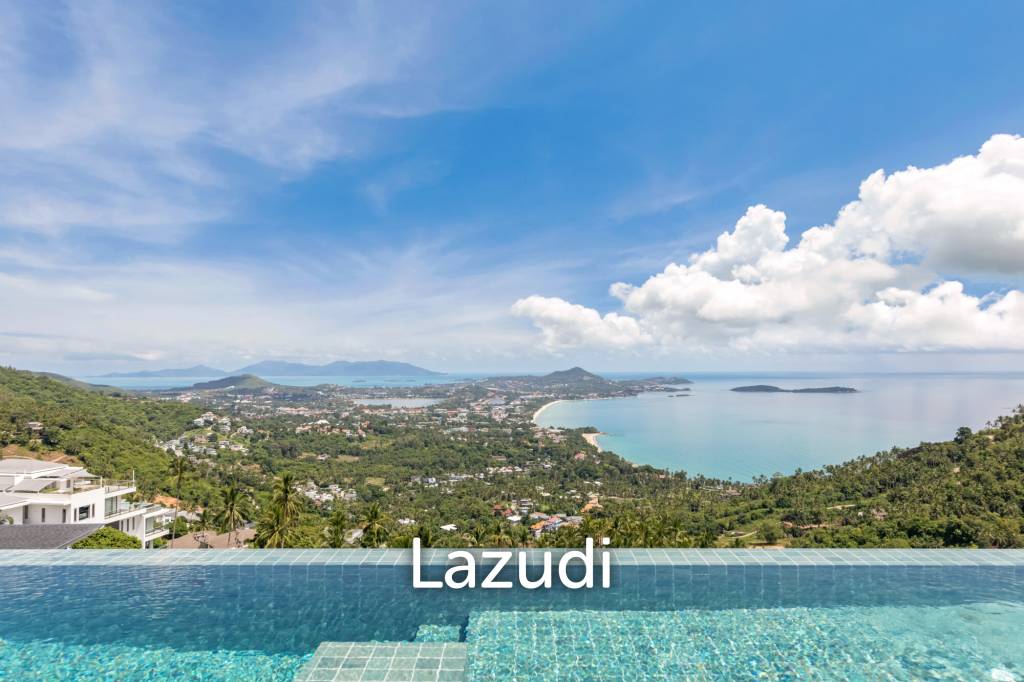 Stunning 4-Bedroom Sea View Villa in Chaweng Noi