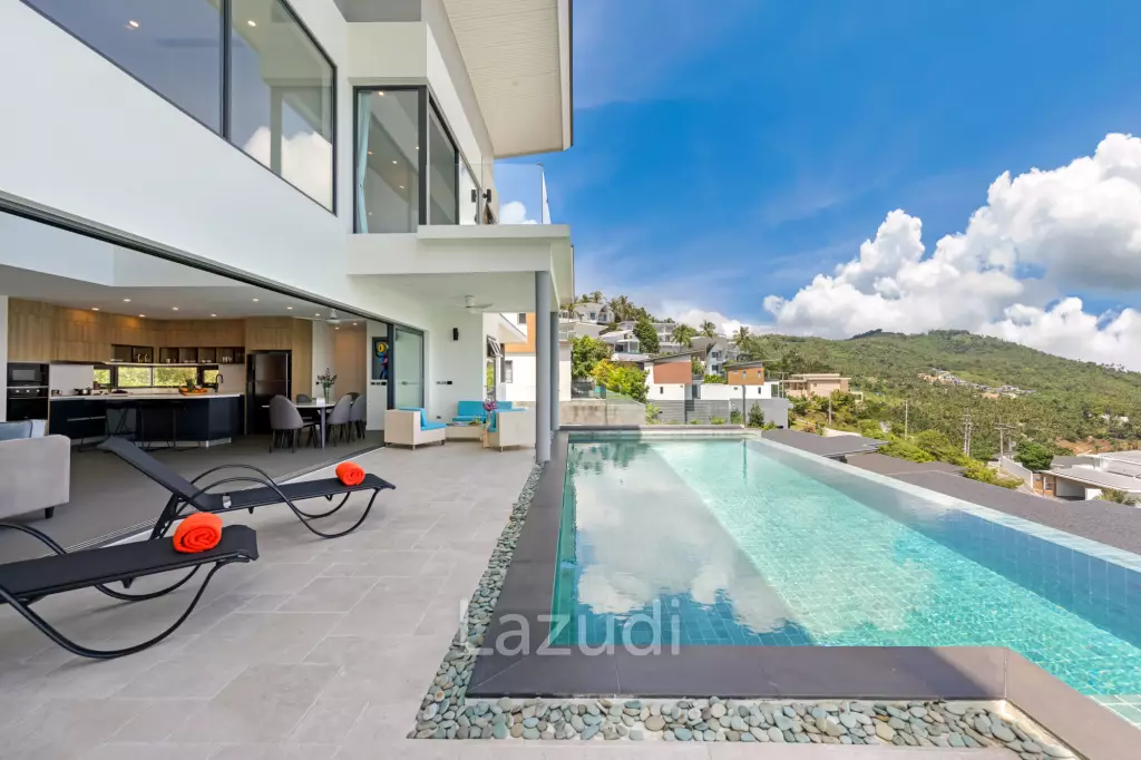 Stunning 4-Bedroom Sea View Villa in Chaweng Noi