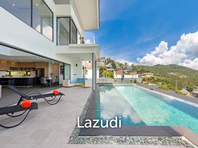 Stunning 4-Bedroom Sea View Villa in Chaweng Noi