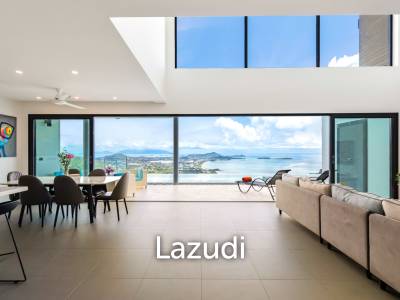 Stunning 4-Bedroom Sea View Villa in Chaweng Noi